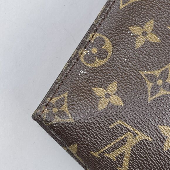 Louis Vuitton Toiletry Monogram Pouch 26 Brown Canvas - Picture 3 of 13